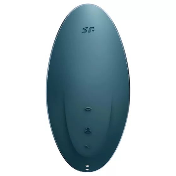Satisfyer - vibrátor na klitoris s tlakovými vlnami - dobíjací - modrý