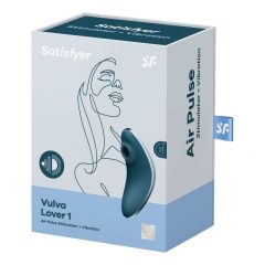   Satisfyer Vulva Lover 1 - nabíjací stimulátor klitorisu (modrý)