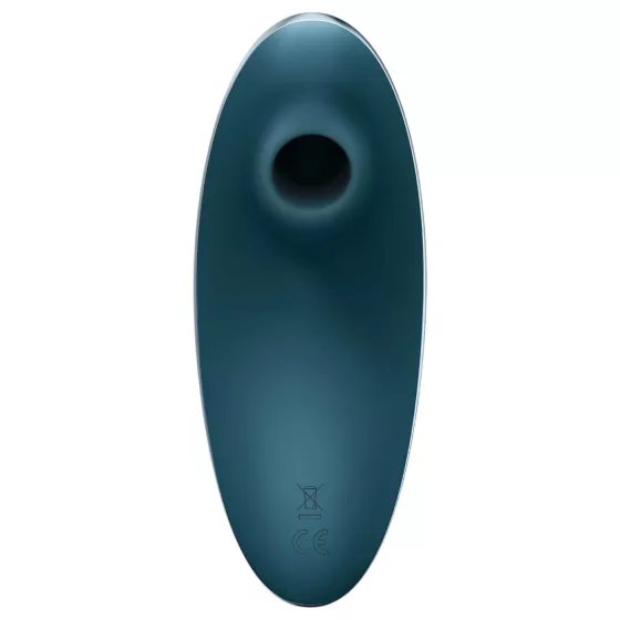 Satisfyer - vibrátor na klitoris s tlakovými vlnami - dobíjací - modrý