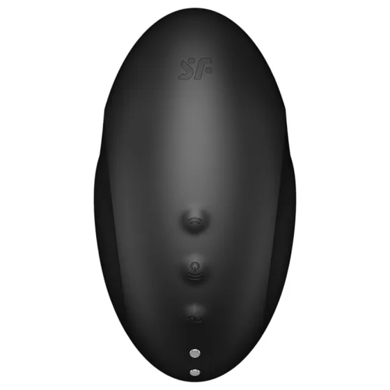Satisfyer Vulva Lover 3 - stimulátor klitorisu s tlakovými vlnami (čierny)