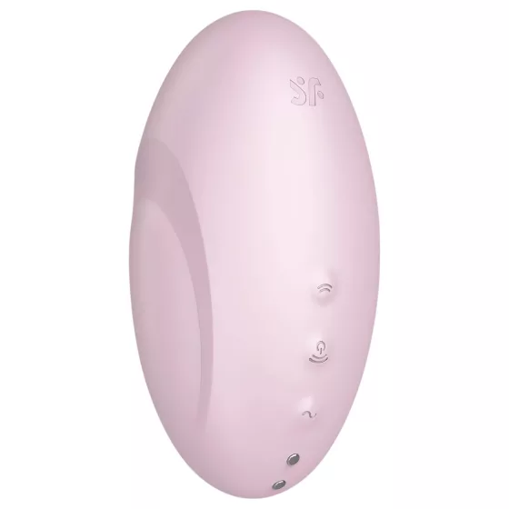Satisfyer Vulva Lover 3 - akumulátorový, vzduchovo pulzačný stimulátor klitorisu (ružový)