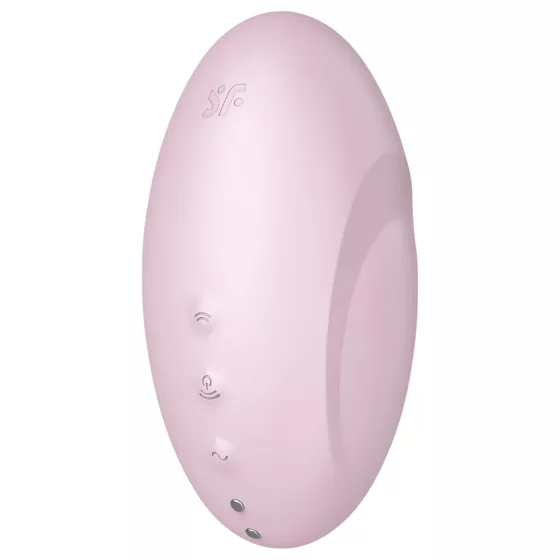 Satisfyer Vulva Lover 3 - akumulátorový, vzduchovo pulzačný stimulátor klitorisu (ružový)