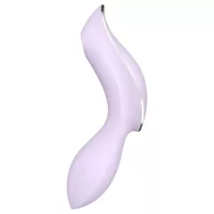   Satisfyer Curvy Trinity 2 - stimulátor klitorisu a vibrátor 2v1 - fialový