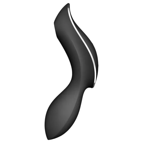 Satisfyer Curvy Trinity 2 - 2v1 vibrátor s vlnami vzduchu (čierny)