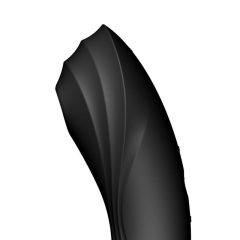   Satisfyer Curvy Trinity 4 - nabíjací vaginálny a klitorisový vibrátor (čierny)