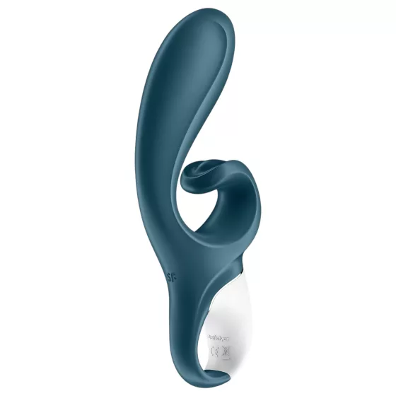Satisfyer Hug Me - vibrátor s ramienkom na klitoris - modrý