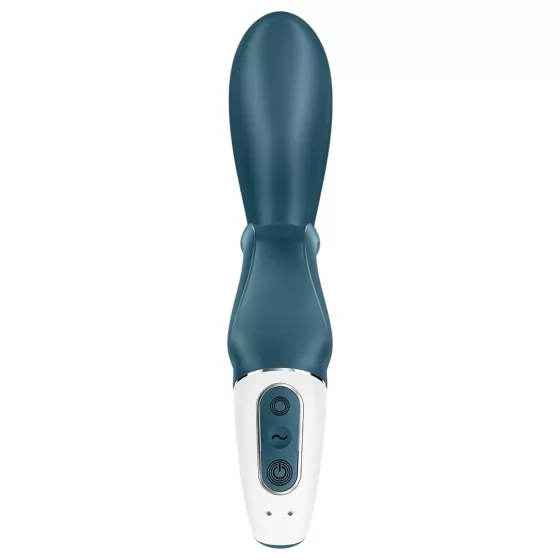 Satisfyer Hug Me - vibrátor s ramienkom na klitoris - modrý