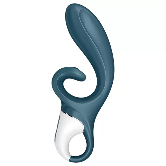 Satisfyer Hug Me - vibrátor s ramienkom na klitoris - modrý