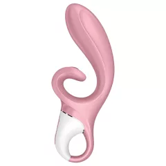   Satisfyer Hug Me - vibrátor na bod G a klitoris - smart funkcia - ružový