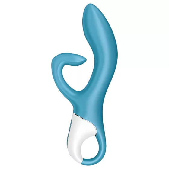 Satisfyer Embrace Me - vibrátor na bod G a klitoris - dobíjací - tyrkysový