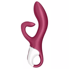   Satisfyer Embrace Me - vibrátor s dráždičom klitorisu - nabíjateľný - červený