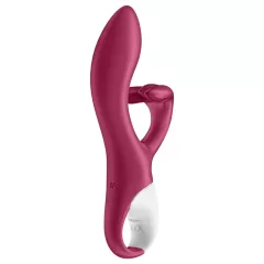   Satisfyer Embrace Me - vibrátor s dráždičom klitorisu - nabíjateľný - červený
