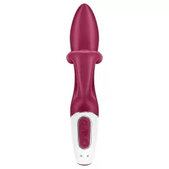   Satisfyer Embrace Me - vibrátor s dráždičom klitorisu - nabíjateľný - červený