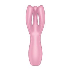   Satisfyer Threesome 3 - nabíjací stimulátor klitorisu (ružový)
