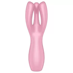   Satisfyer Threesome 3 - akumulátorový vibrátor na klitoris (ružový)