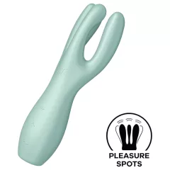   / Satisfyer Threesome 3 - akumulátorový vibrátor na klitoris (mentolový)