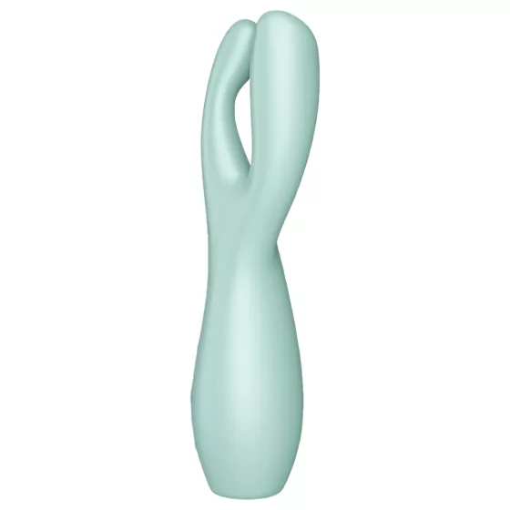 / Satisfyer Threesome 3 - akumulátorový vibrátor na klitoris (mentolový)
