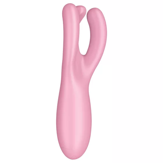 / Satisfyer Threesome 4 - App-ovládaný vibrátor na klitoris (ružový)