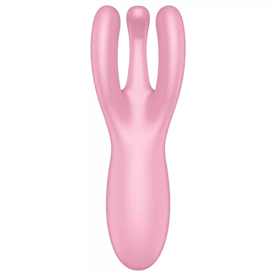 / Satisfyer Threesome 4 - App-ovládaný vibrátor na klitoris (ružový)