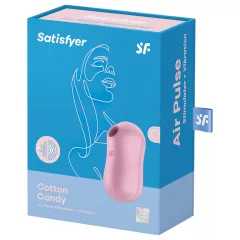   Satisfyer Cotton Candy - stimulátor klitorisu s pulznými vlnami