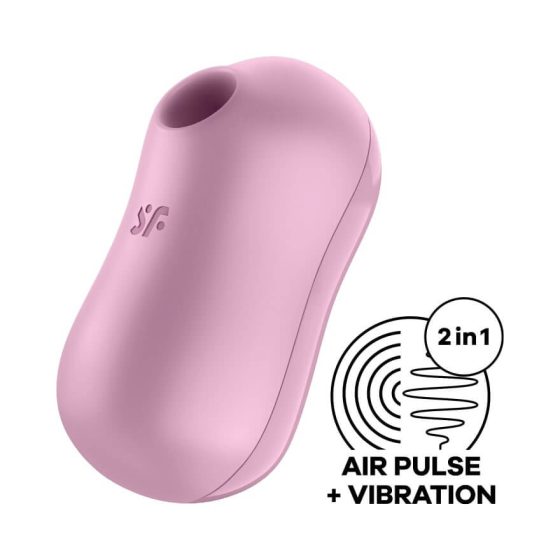 Satisfyer Cotton Candy -nabíjací stimulátor klitorisu so vzduchovou vlnou (fiaslový)