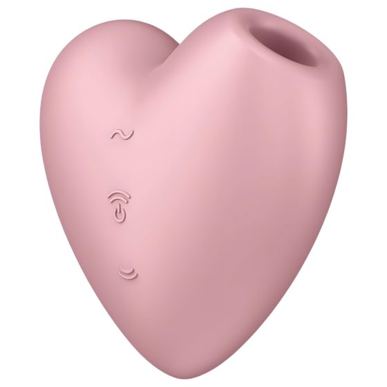 Satisfyer Cutie Heart - bezdrôtový klitorálny vibrátor s tlakovými vlnami