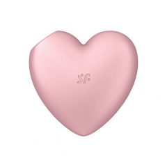   Satisfyer Cutie Heart - nabíjací stimulátor klitorisu so vzduchovou vlnou (ružový)