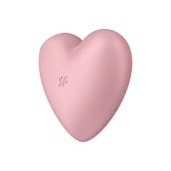   Satisfyer Cutie Heart - nabíjací stimulátor klitorisu so vzduchovou vlnou (ružový)