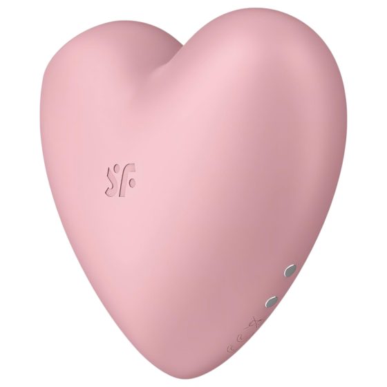 Satisfyer Cutie Heart - bezdrôtový klitorálny vibrátor s tlakovými vlnami