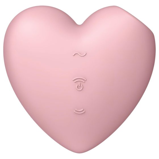 Satisfyer Cutie Heart - bezdrôtový klitorálny vibrátor s tlakovými vlnami