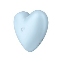   Satisfyer Cutie Heart - nabíjací stimulátor klitorisu so vzduchovou vlnou (modrý)