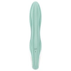   Satisfyer Air Pump Bunny 5 - inteligentný pumpovací vibrátor (mätová)