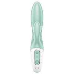   Satisfyer Air Pump Bunny 5 - inteligentný pumpovací vibrátor (mätová)