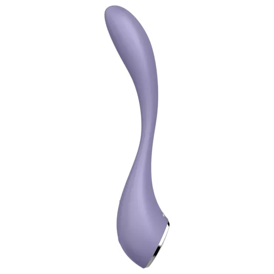 Satisfyer G-spot Flex 5 - vibrátor na bod G ovládaný aplikáciou (fialový)