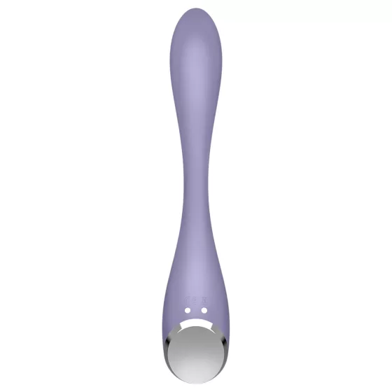 Satisfyer G-spot Flex 5 - vibrátor na bod G ovládaný aplikáciou (fialový)