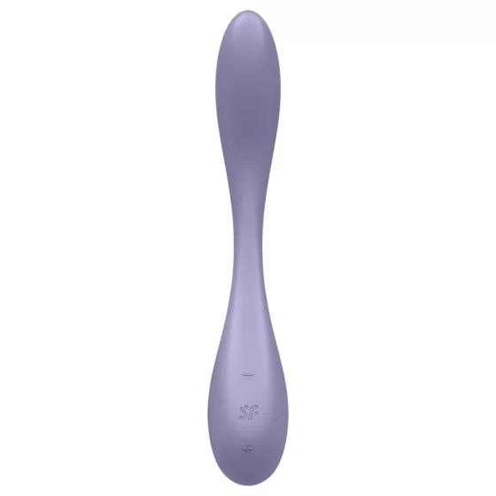 Satisfyer G-spot Flex 5 - vibrátor na bod G ovládaný aplikáciou (fialový)