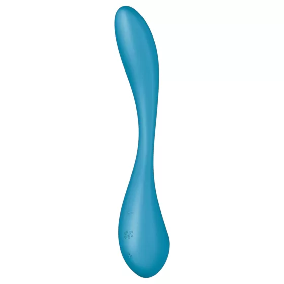 Satisfyer G-spot Flex 5 - vibrátor na bod G ovládaný aplikáciou (zelený)