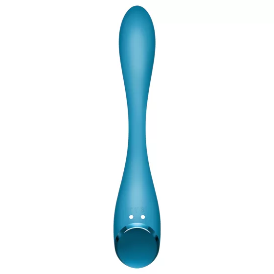 Satisfyer G-spot Flex 5 - vibrátor na bod G ovládaný aplikáciou (zelený)