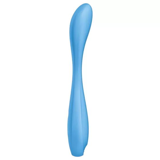 Satisfyer - vibrátor na bod G - flexibilný, smart funkcie - tyrkysový
