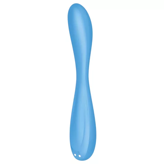 Satisfyer - vibrátor na bod G - flexibilný, smart funkcie - tyrkysový