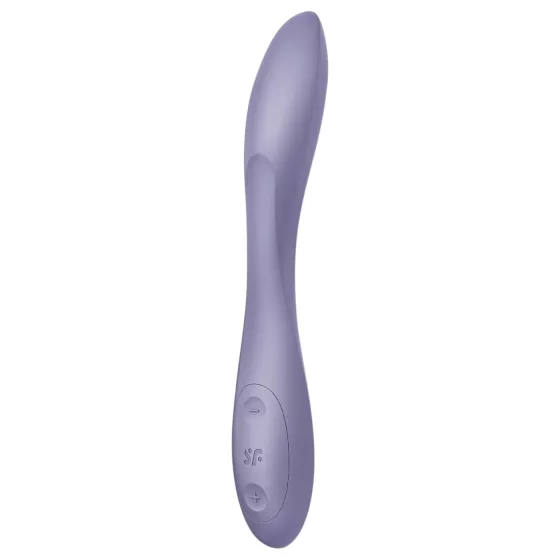 Satisfyer - vibrátor na bod G - nabíjateľný, vodotesný - fialový