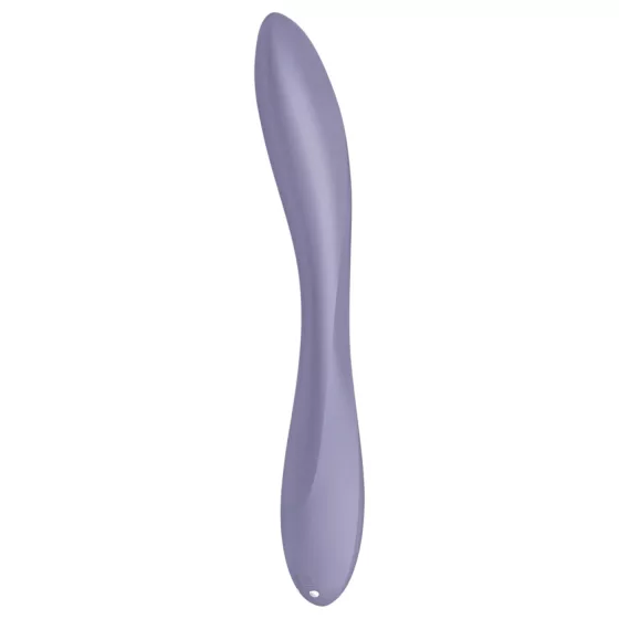 Satisfyer - vibrátor na bod G - nabíjateľný, vodotesný - fialový