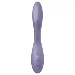   Satisfyer G-spot Flex 2 - akumulátorový, vodotesný vibrátor na bod G (fialový)