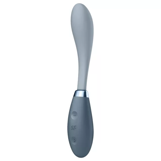 Satisfyer - vibrátor na G bod - ohybný, nabíjateľný - sivý