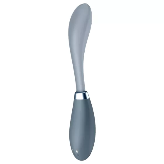 Satisfyer - vibrátor na G bod - ohybný, nabíjateľný - sivý