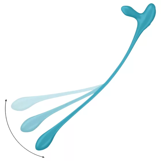 / Satisfyer Plug & Play - akumulátorový análny vibrátor a erekčný krúžok (modrý)