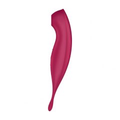   Satisfyer Twirling Pro - nabíjací smart vibrátor na klitoris 2 v 1 (červený)