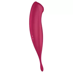   / Satisfyer Twirling Pro - vibrátor na klitoris ovládaný aplikáciou (červený)