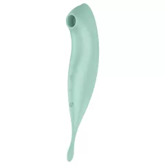   Satisfyer Twirling Pro - 2v1 smart klitoriálny vibrátor - mentolová