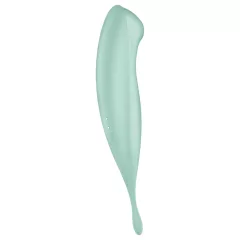   Satisfyer Twirling Pro - 2v1 smart klitoriálny vibrátor - mentolová